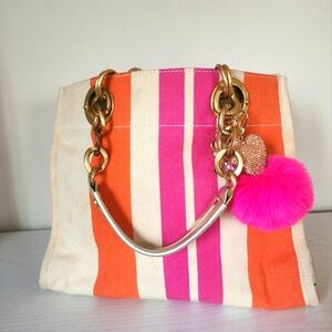 Juicy Couture Pink And Orange Bag